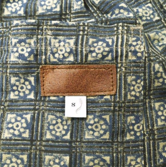 ケネスフィールド EZ Shorts II Block Print コットンリネンショーツ 限定