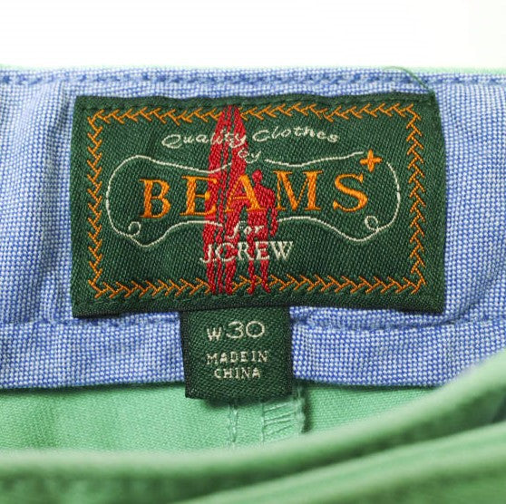 J.Crew × BEAMS PLUS ショーツ コットン ショーツ (限定)