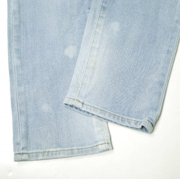 イージーンズ SEA HORSE BOY'S TAPERED 綿 スリムテーパードジーンズ