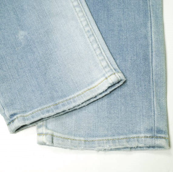 イージーンズ SEA HORSE SLIM 綿 デニムパンツ