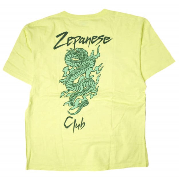 Zepanese Club スネーク ロゴ クルー S/S Tシャツ