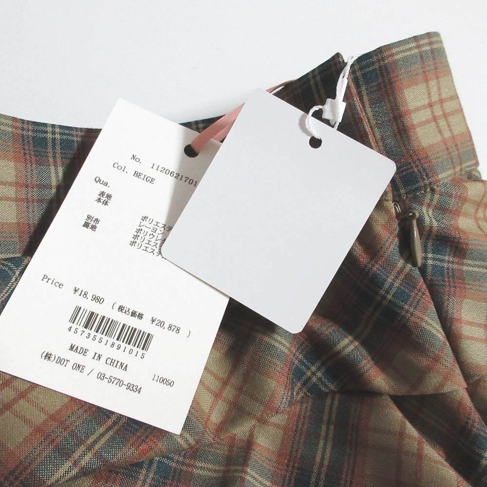 eimy istoire チュール チェック タイト ドッキング スカート