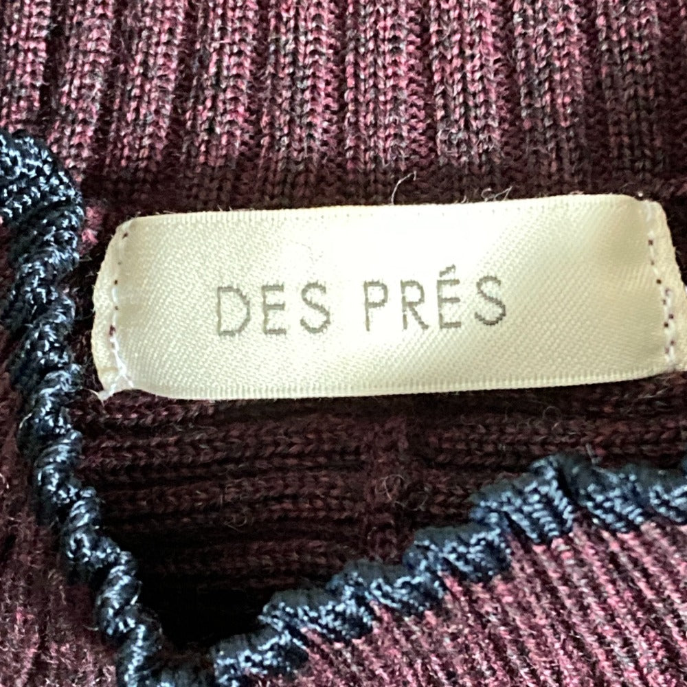 DES PRES ウーステッドウールワンピース