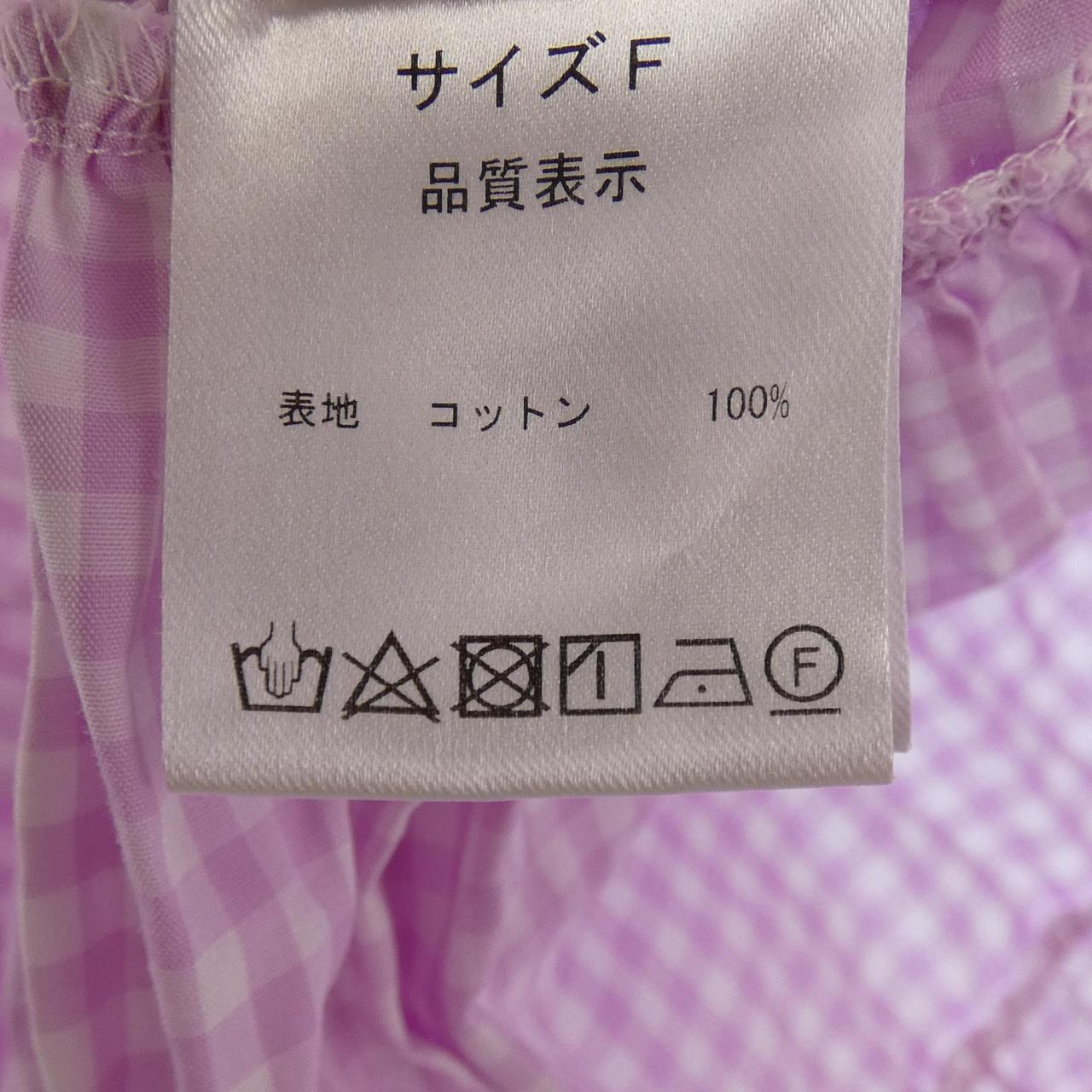 ロージーモンスター チェックトップス