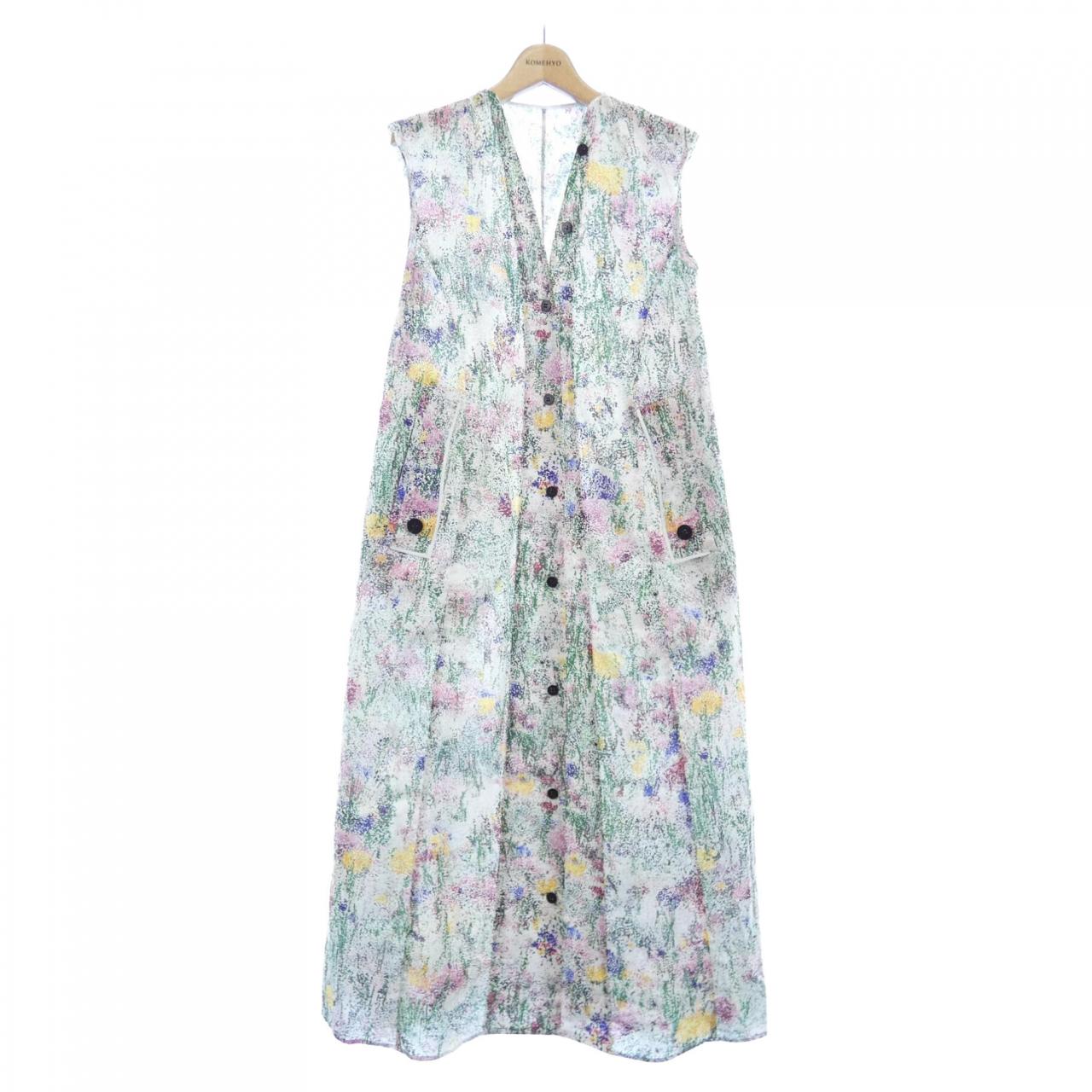 アキラナカ pointillism dress ワンピース