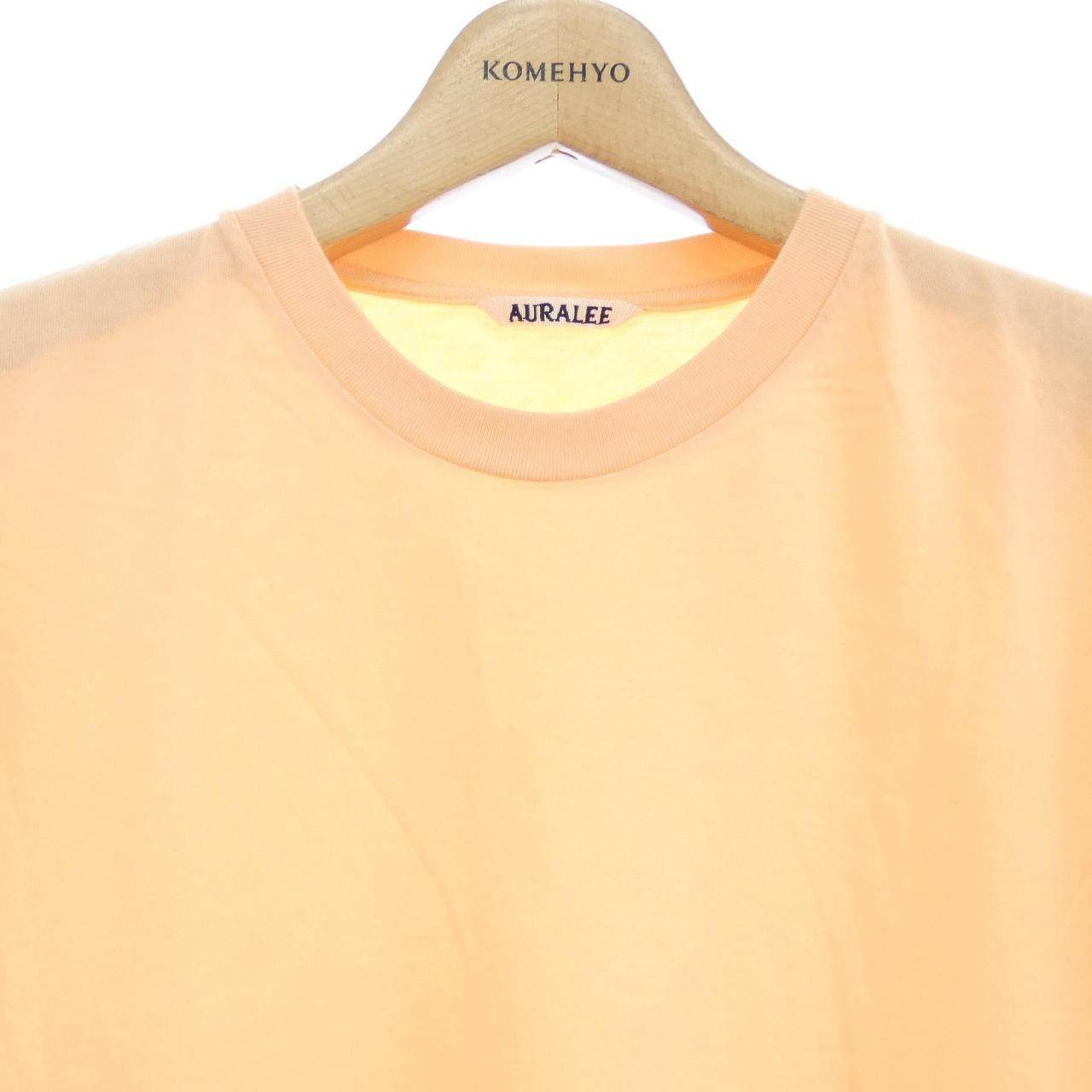 オーラリー コットンTシャツ
