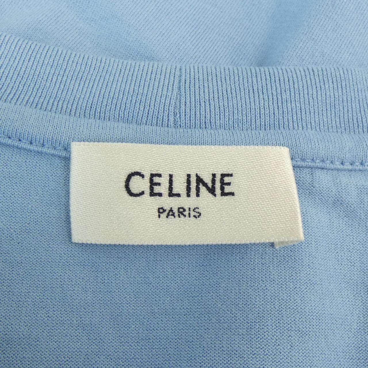 セリーヌ コットンTシャツ