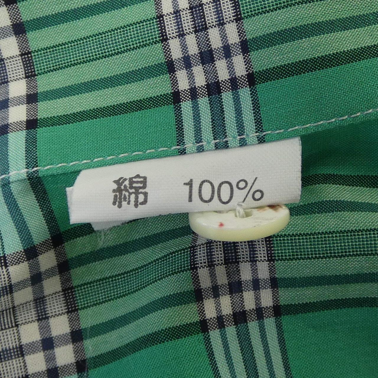 ジャンネット チェック シャツ