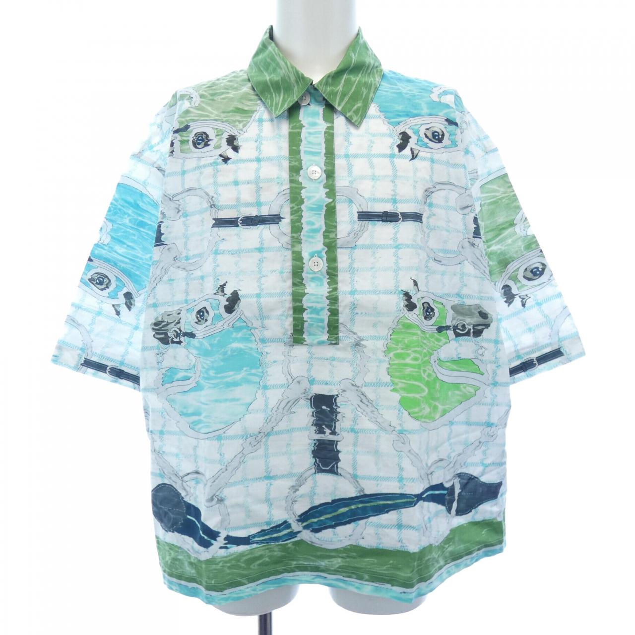 エルメス S/Sシャツ コットン シャツ