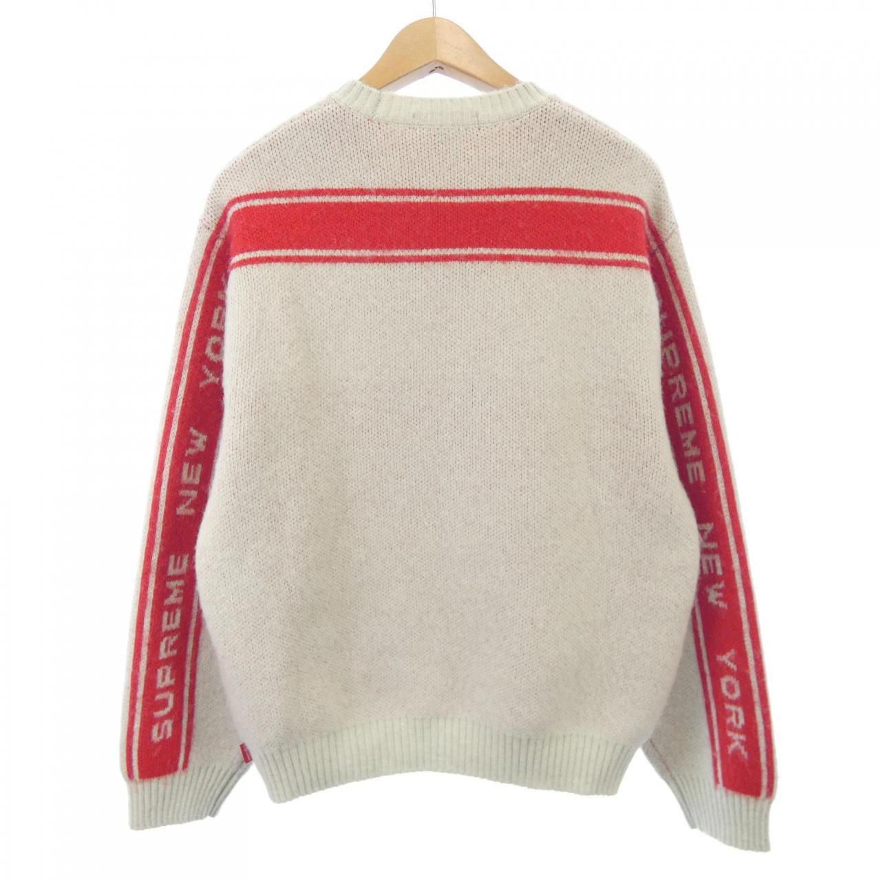 Supreme バック ストライプ セーター ニット