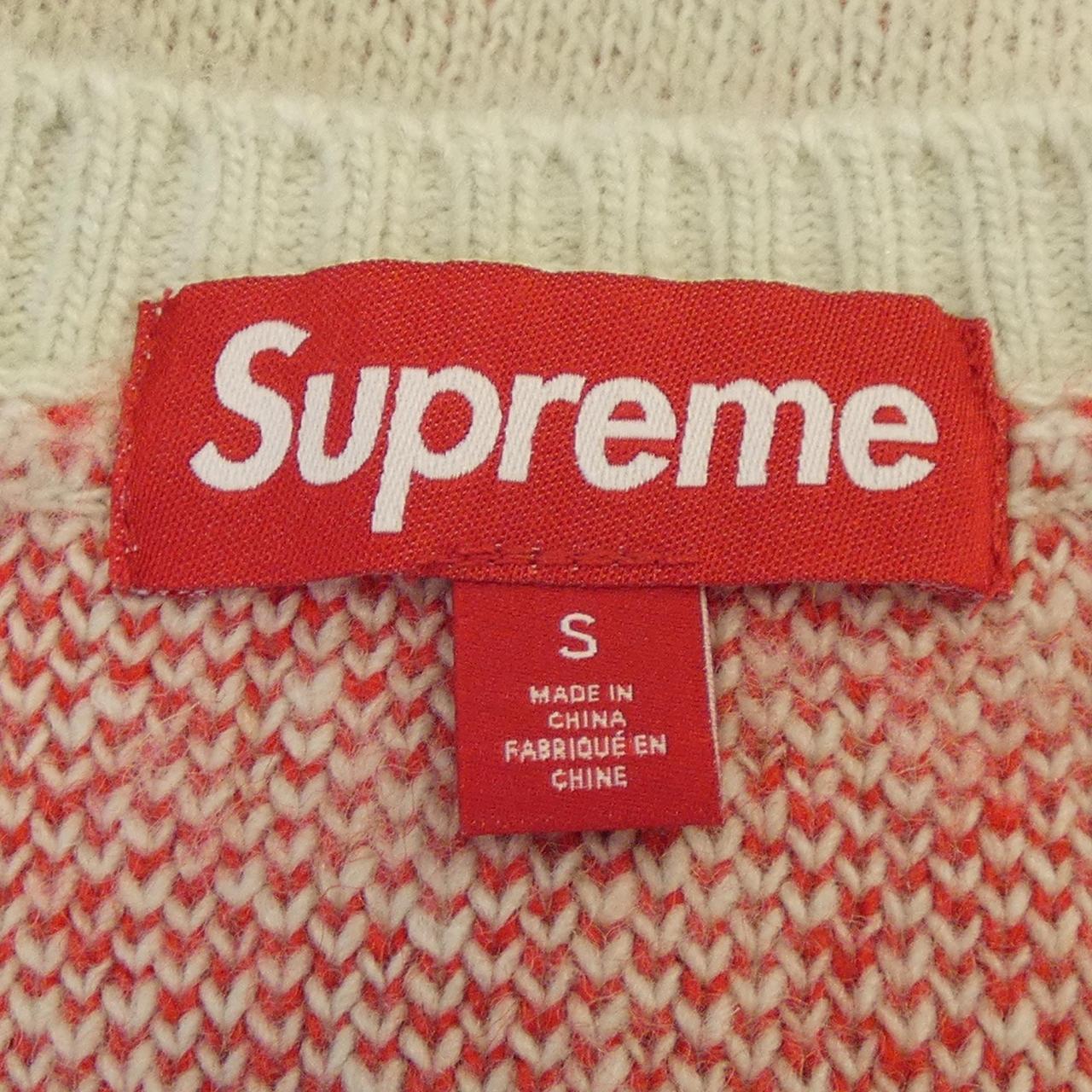 Supreme バック ストライプ セーター ニット