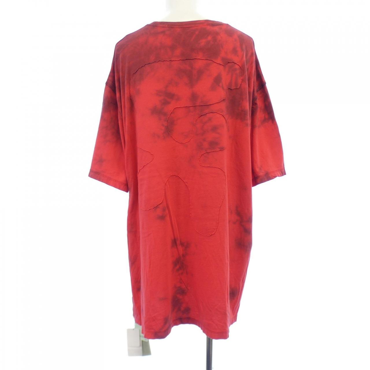 オフホワイト コットンTシャツ