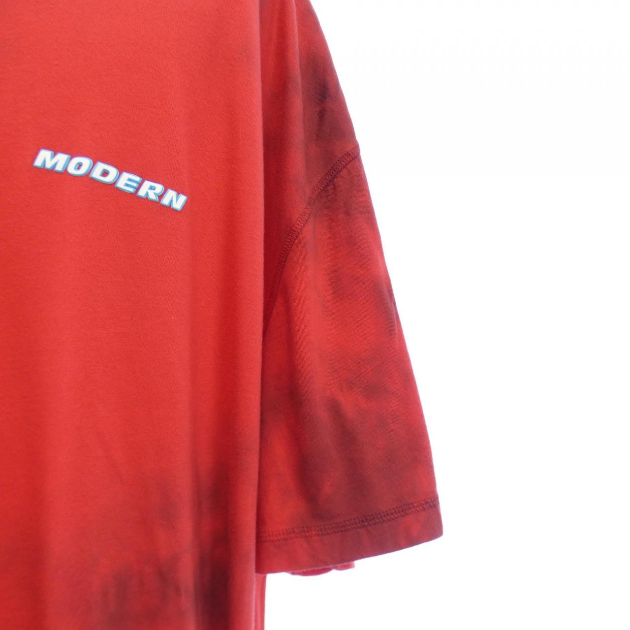 オフホワイト コットンTシャツ