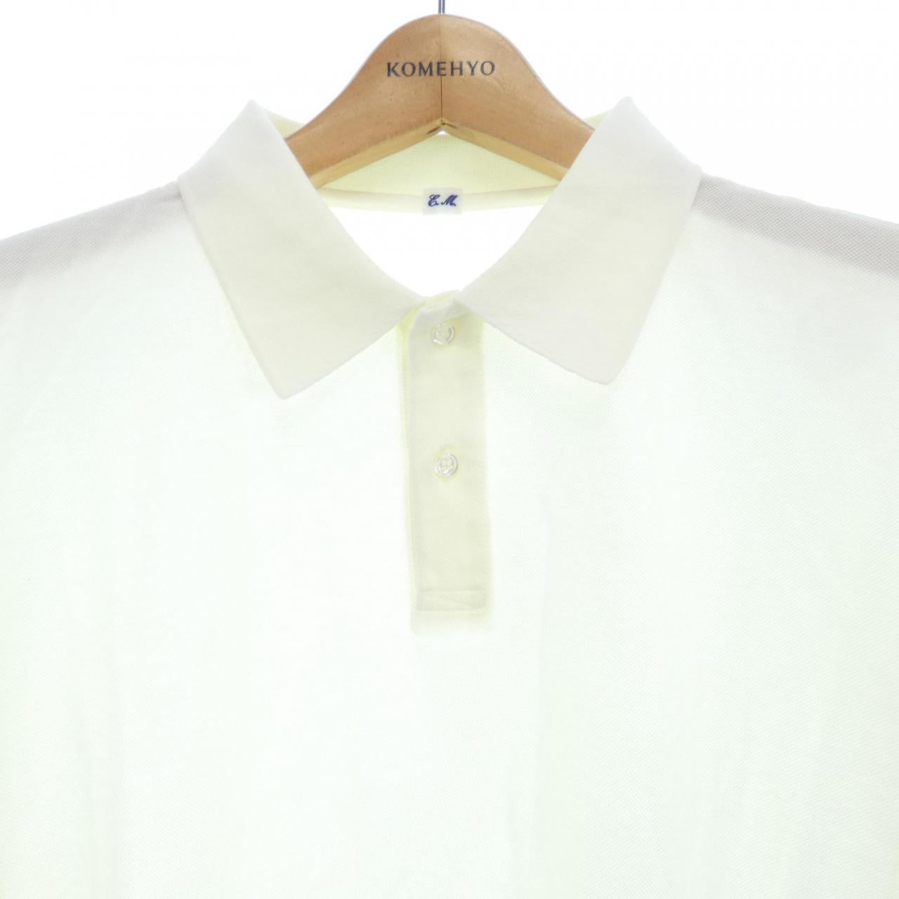 ETS.MATERIAUX コットンポロシャツ