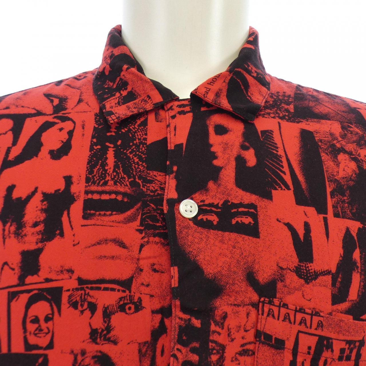 シュプリーム VIBRATIONS RAYON シャツ