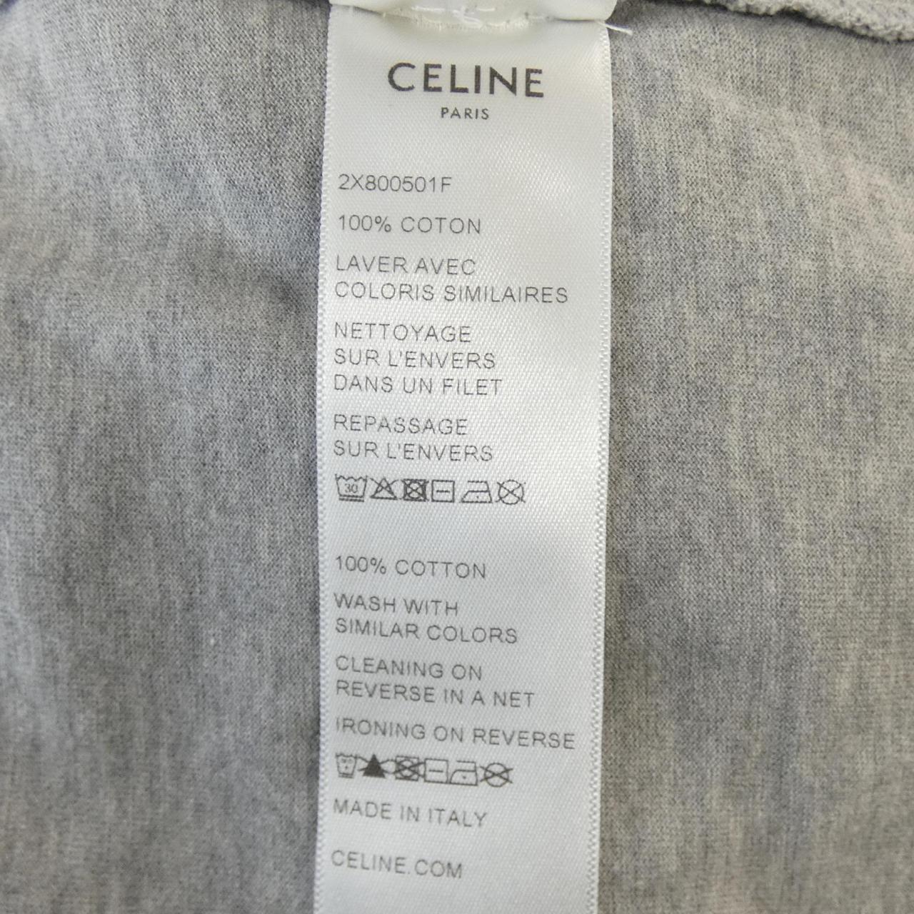セリーヌ コットンTシャツ
