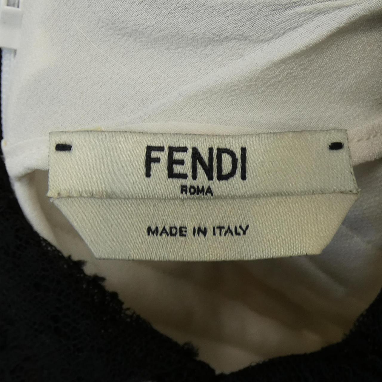 フェンディ FDA941 AD9W シルク ワンピース