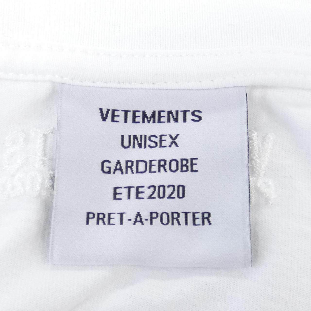 ヴェトモン コットンTシャツ