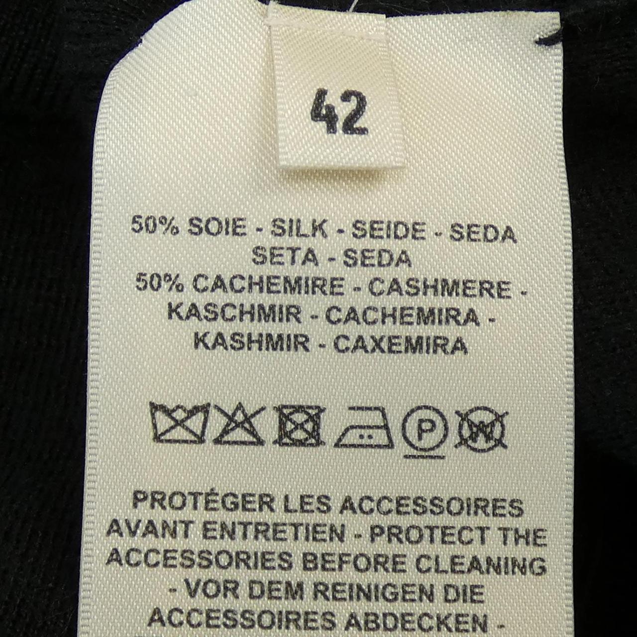 エルメス 3H2515D6 シルクカシミヤワンピース
