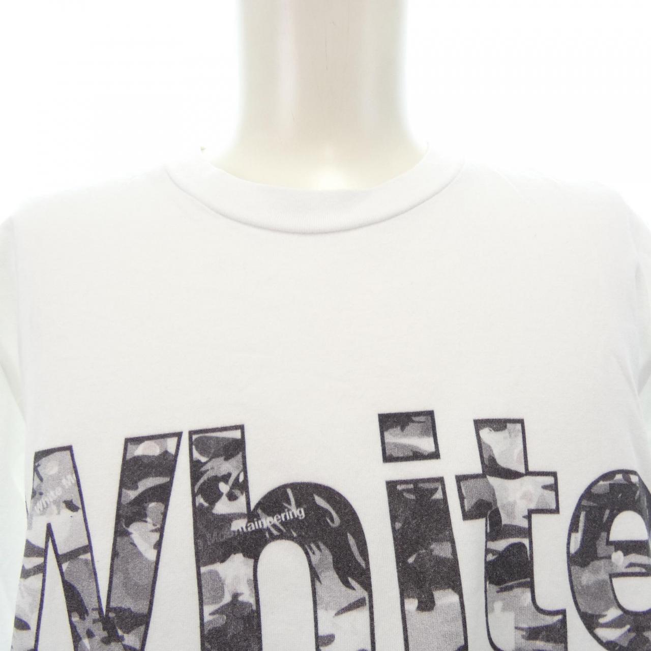 ホワイトマウンテニアリング コットンTシャツ