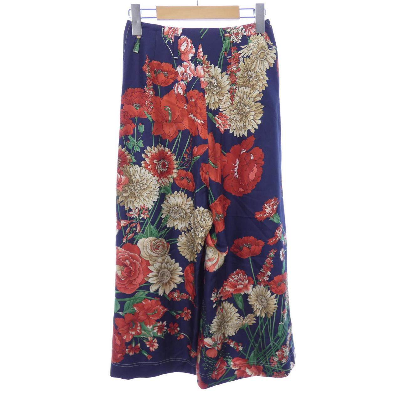 グッチ シルクパンツ