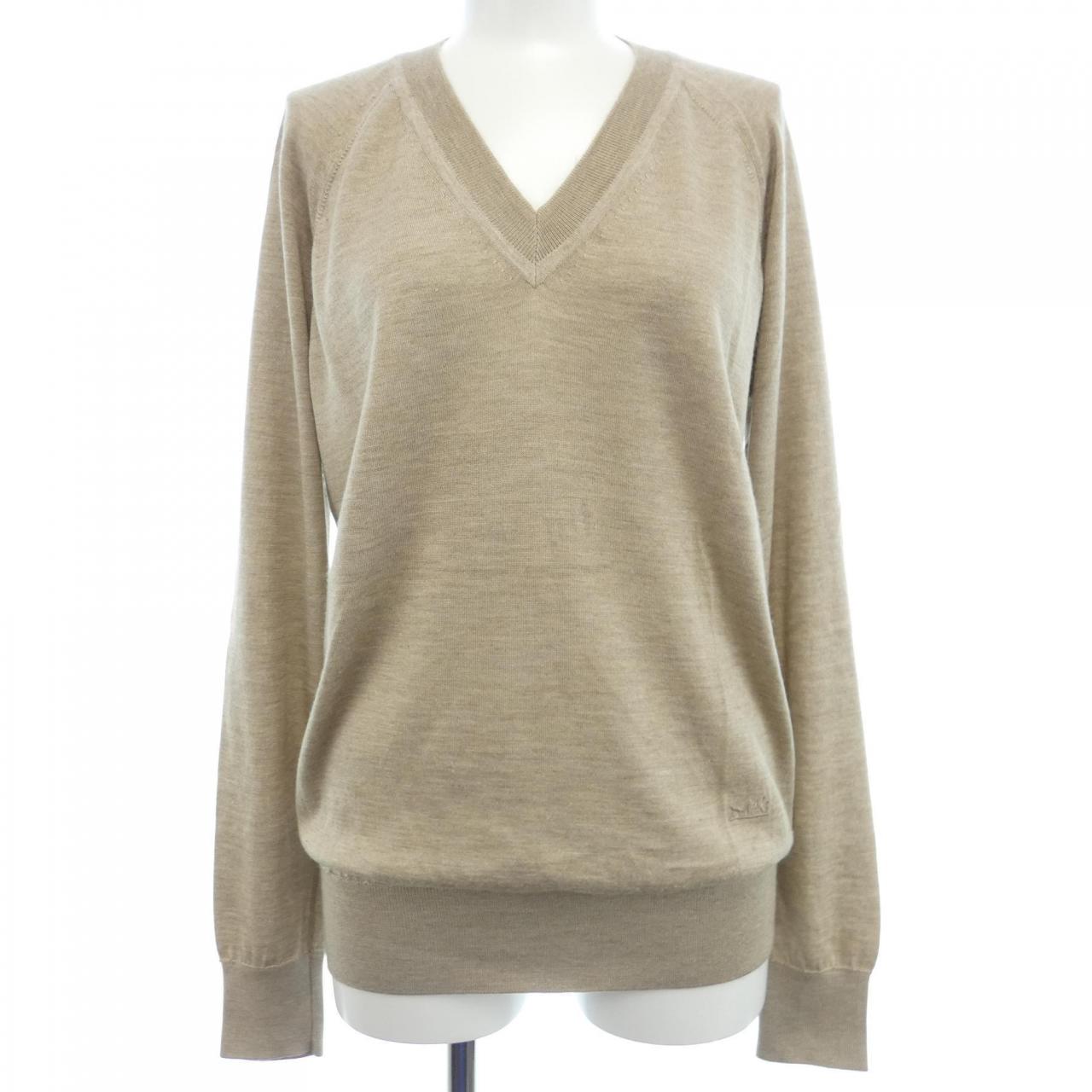 エルメス シルクカシミヤニット34