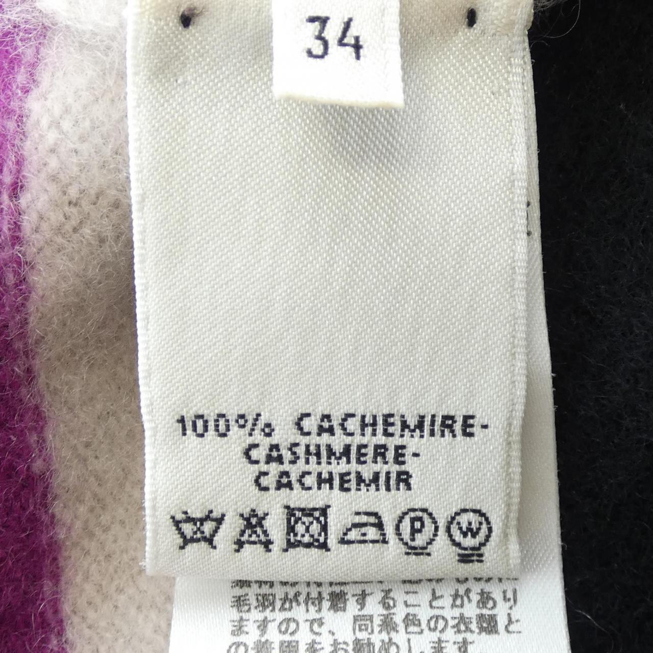 エルメス34カシミヤニット
