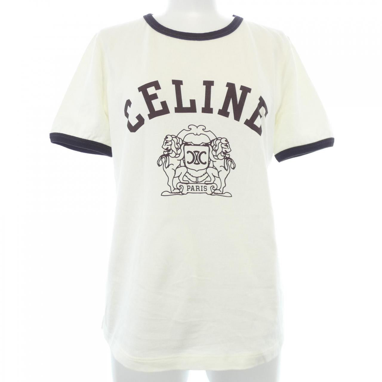 セリーヌ コットンTシャツ