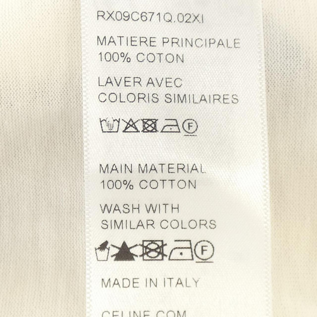 セリーヌ コットンTシャツ