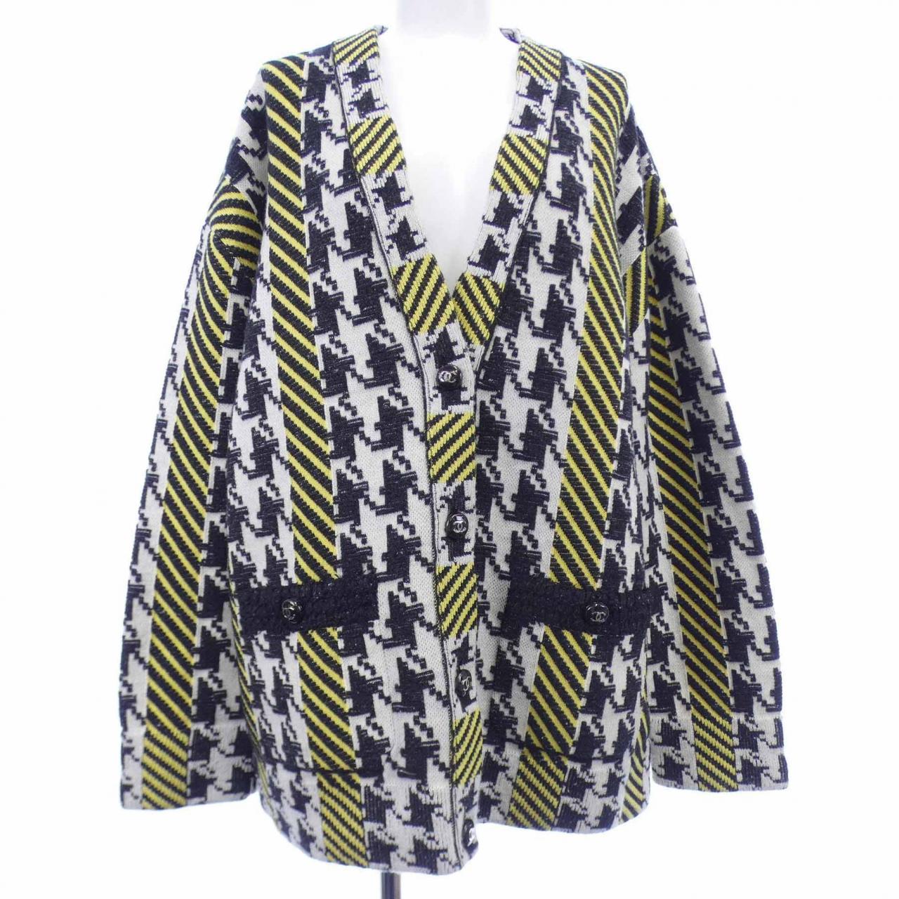 シャネル カシミヤ混ジャケット