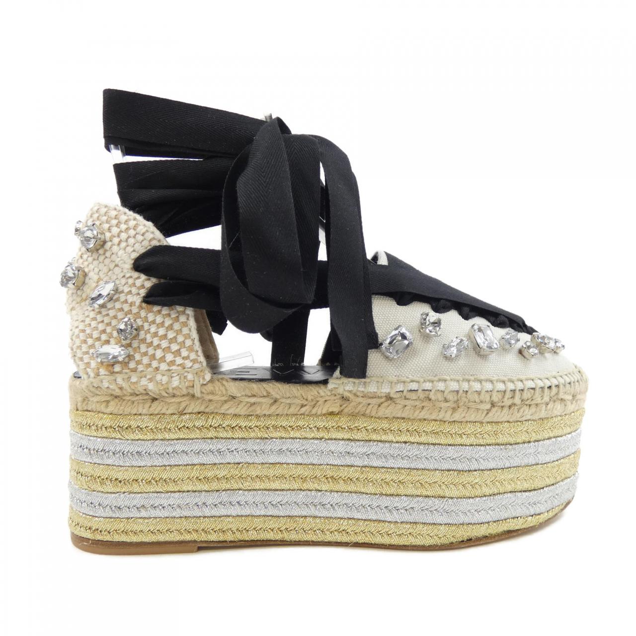 ロエベ WEDGE ESPADRILLE サンダル
