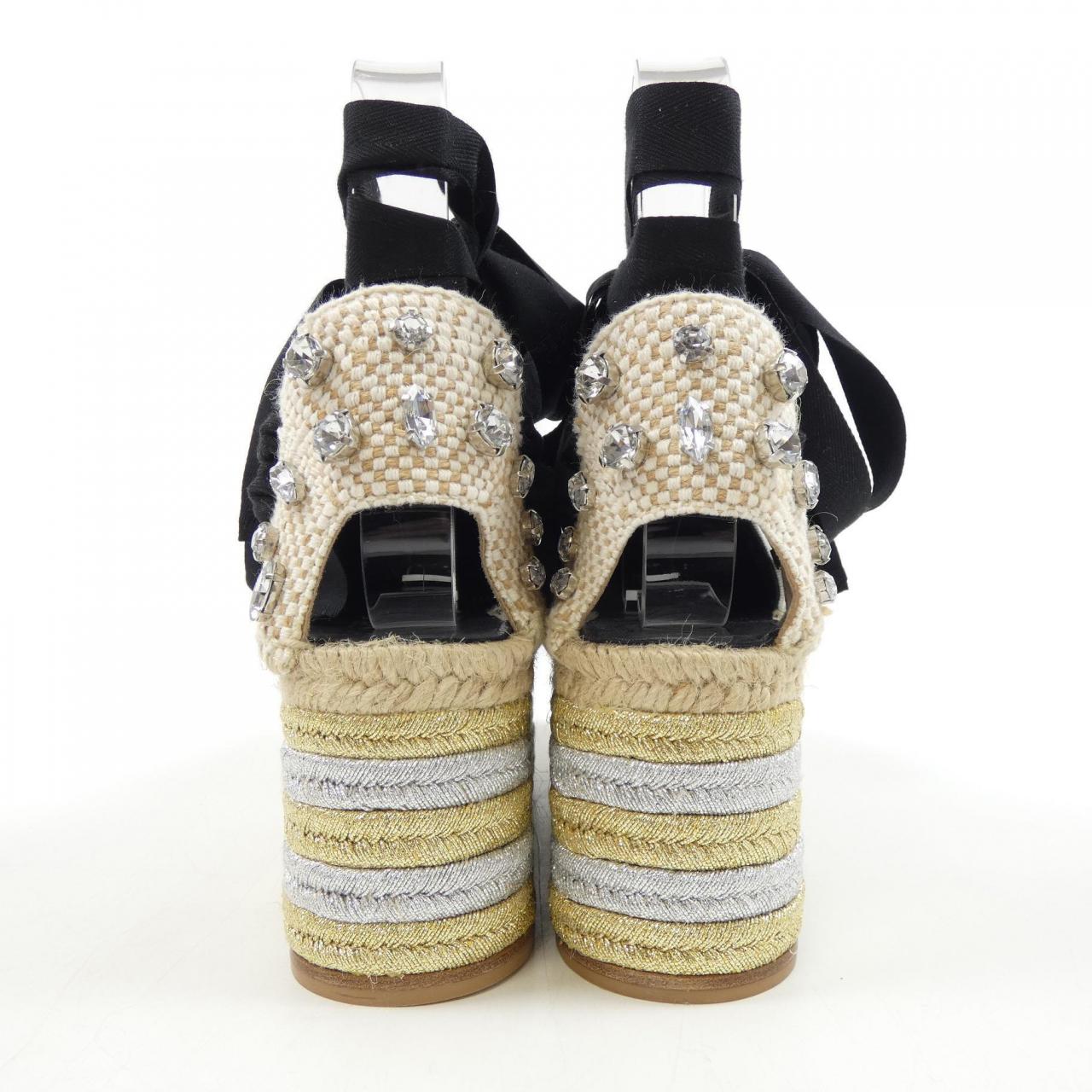 ロエベ WEDGE ESPADRILLE サンダル