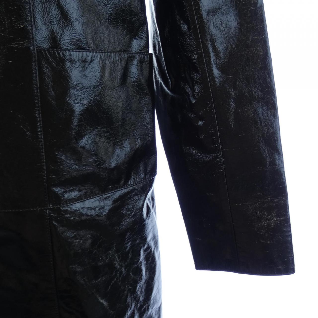 シャネル P75961C67820 レザーコート
