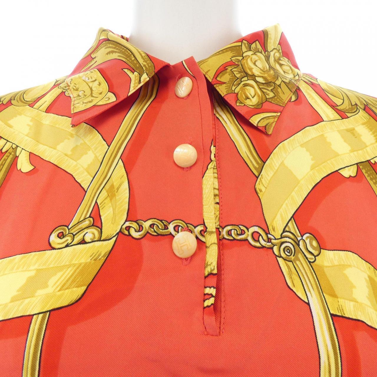 エルメス ツイルレーヌ コットンカシミアシルクトップス