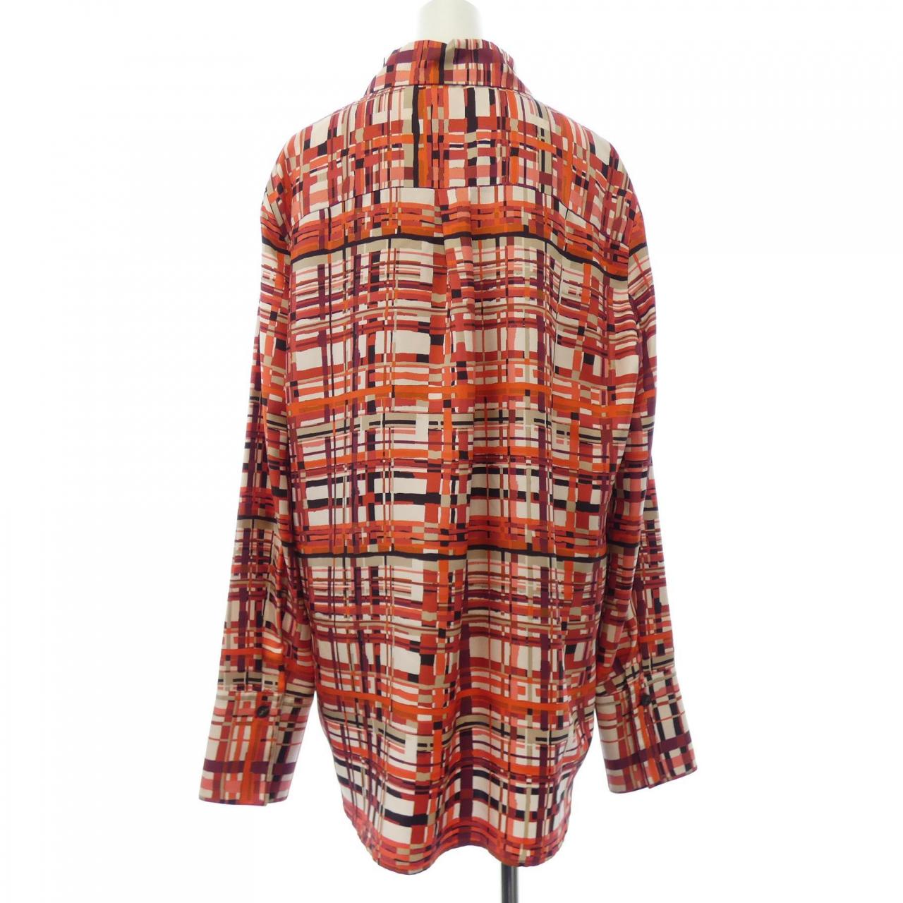 フェラガモ シルク シャツ