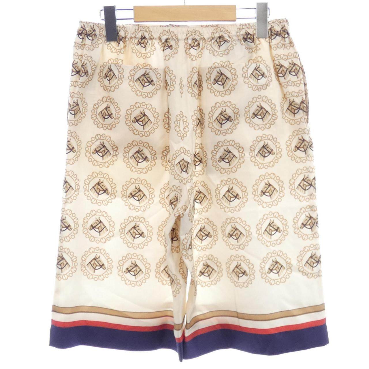 グッチ シルクショートパンツ