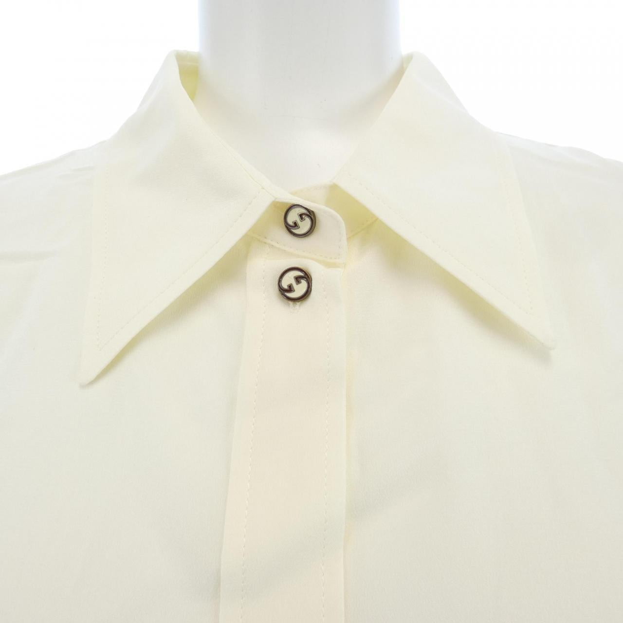 グッチ 761896 ZAPJ7 シルクシャツ