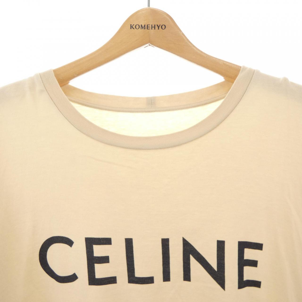 セリーヌ コットン Tシャツ
