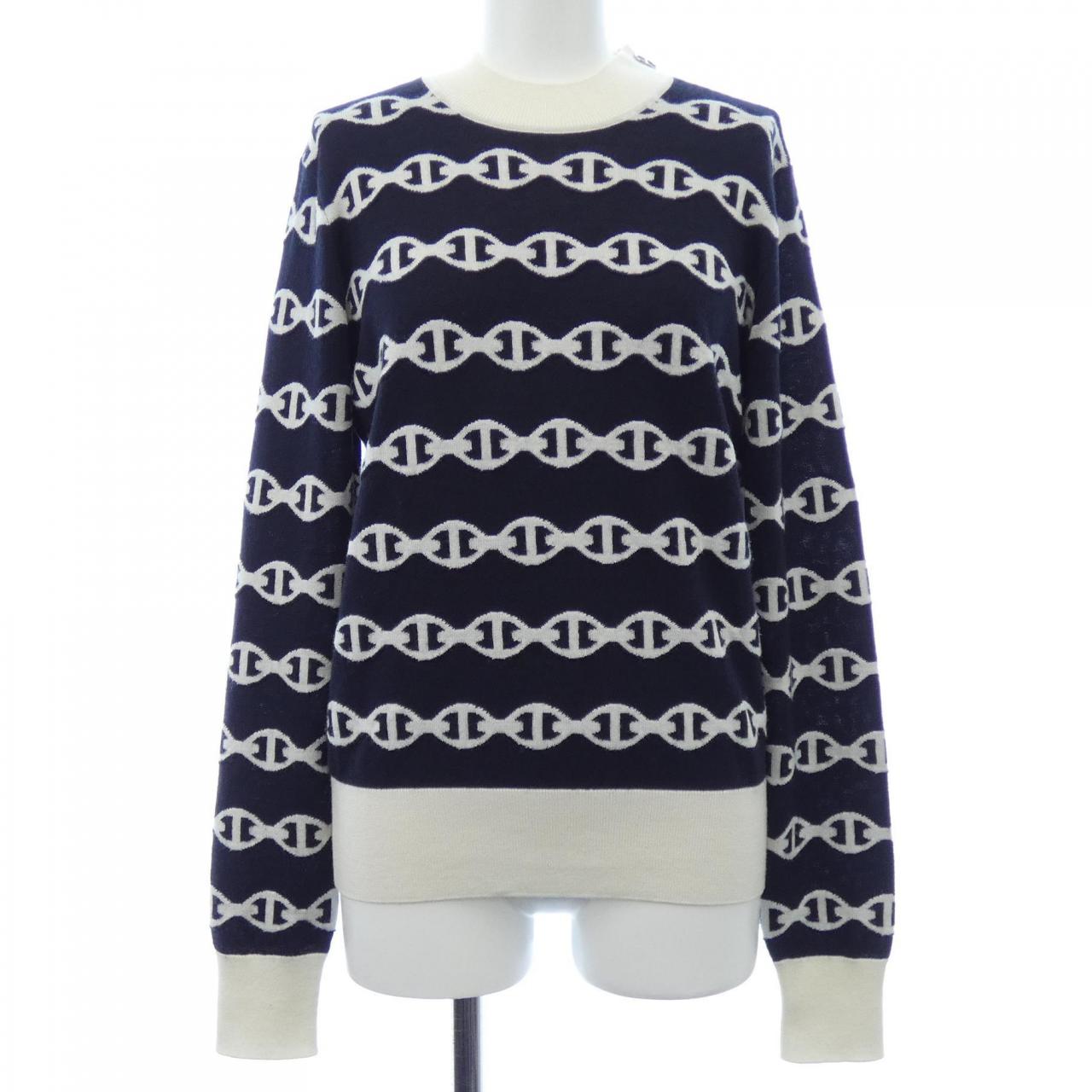 エルメス シルクカシミヤニット36