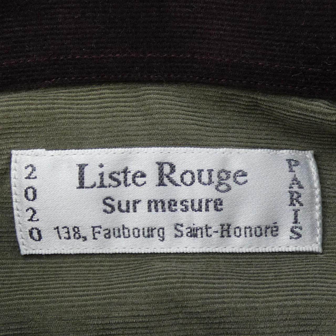 ListeRouge シャツ
