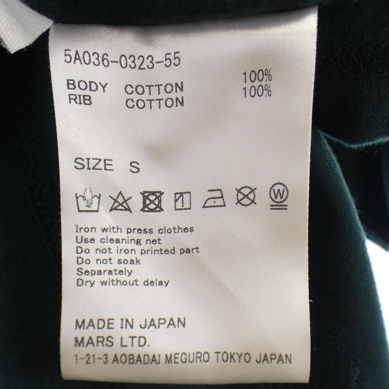 ジョンローレンスサリバン コットンTシャツ