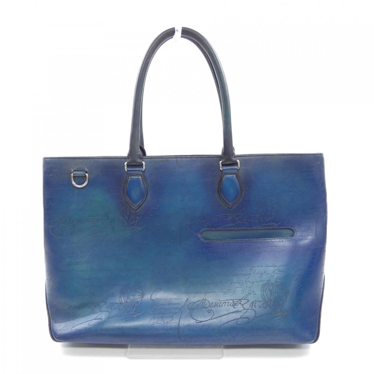 ベルルッティ トゥジュール スクリットレザー トートバッグ