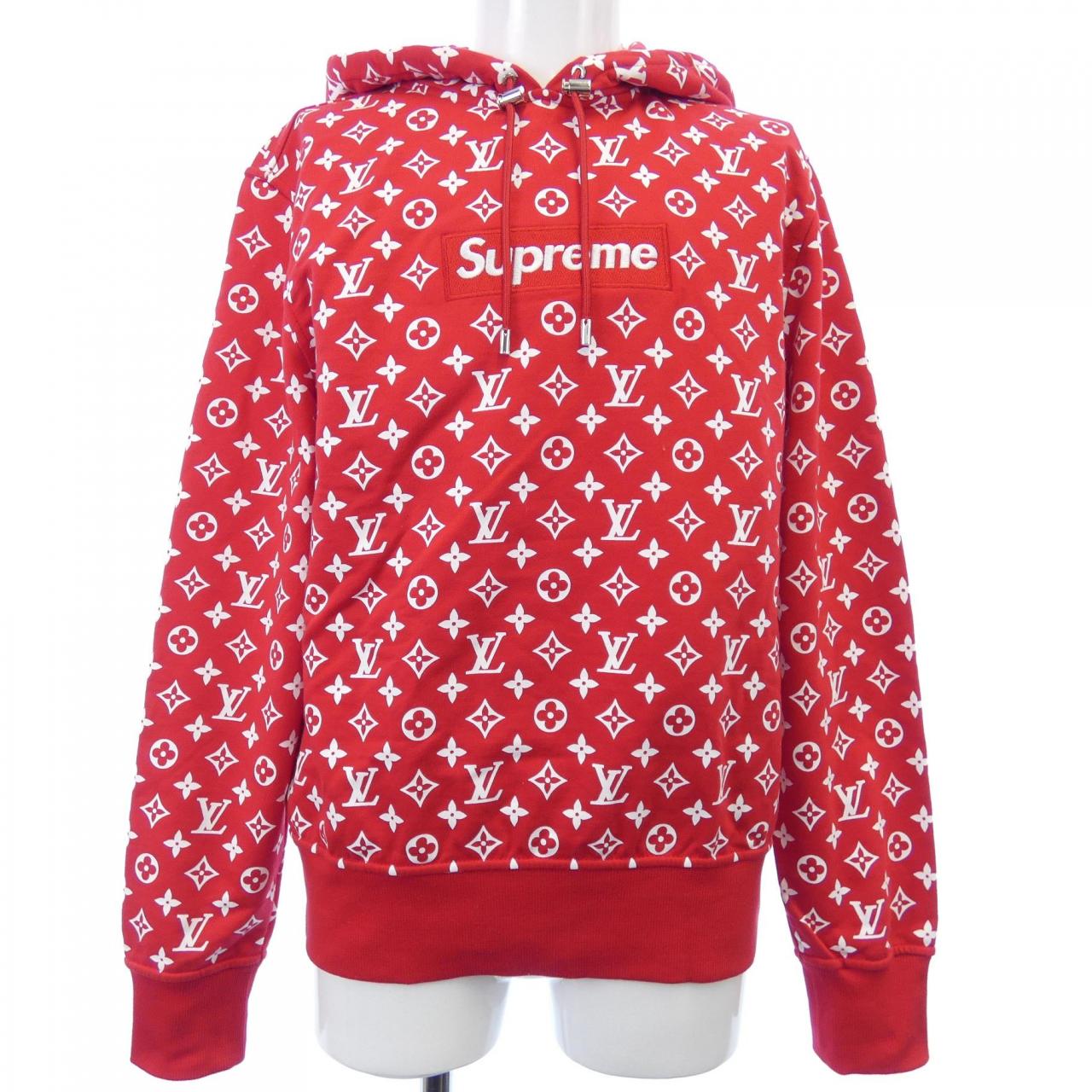 ルイヴィトン SUPREME パーカー