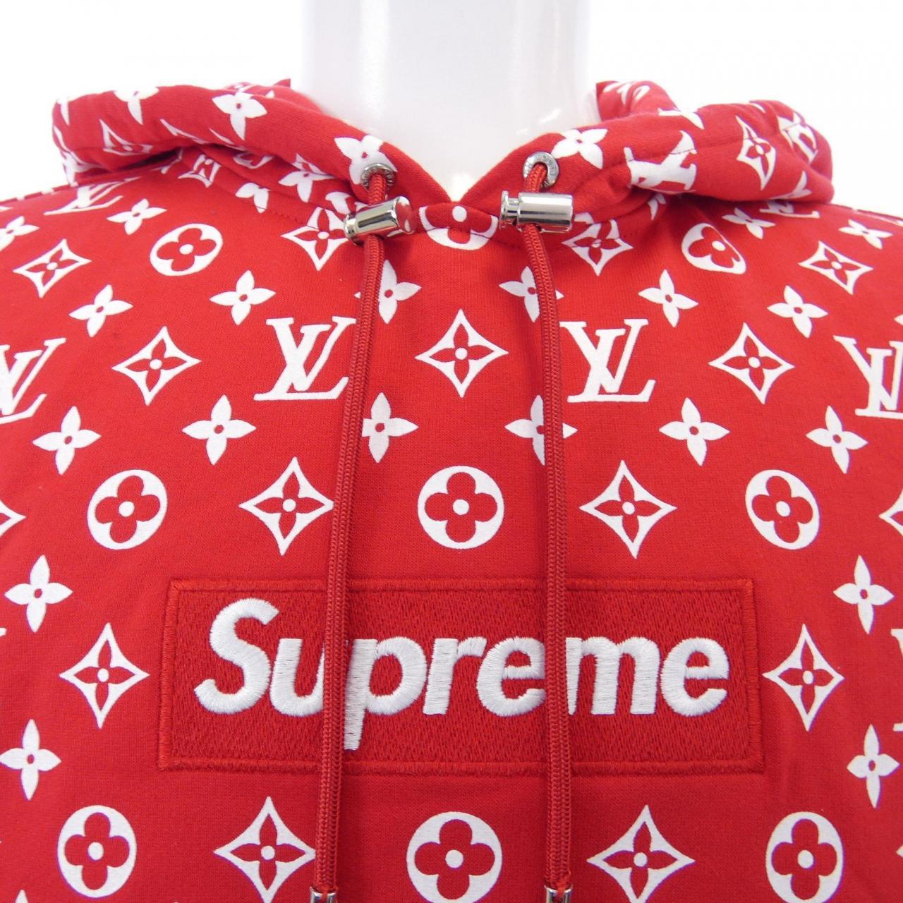 ルイヴィトン SUPREME パーカー