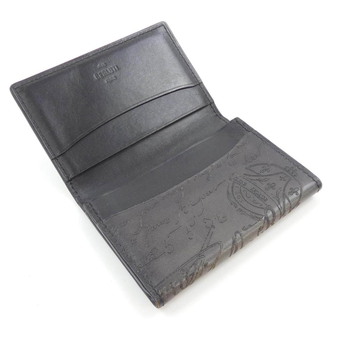 ベルルッティ Imbuiascrit Leather カードケース