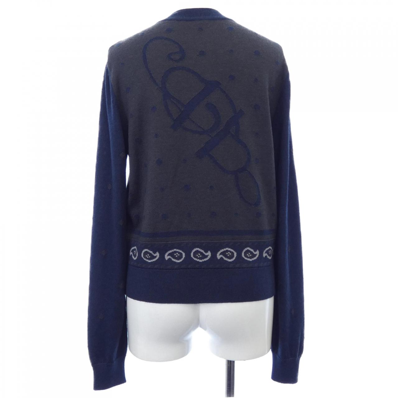 エルメス シルクカシミヤカーディガン38