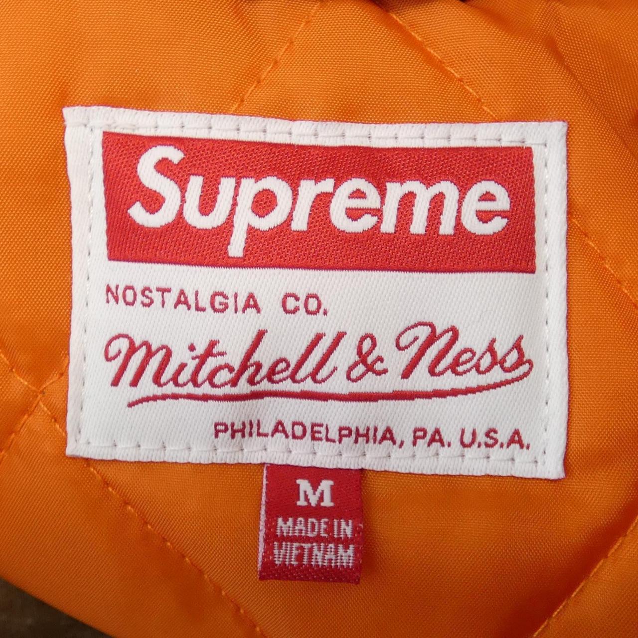シュプリーム MITCHELL&NESS NCAA H ジャケット