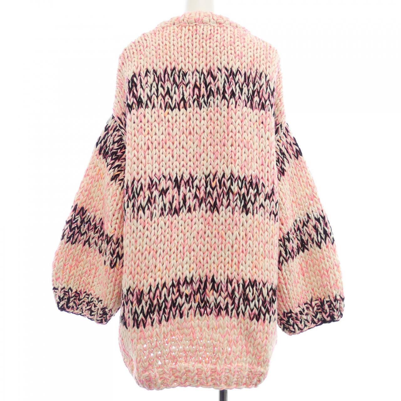 シャネル カシミヤ混カーディガン