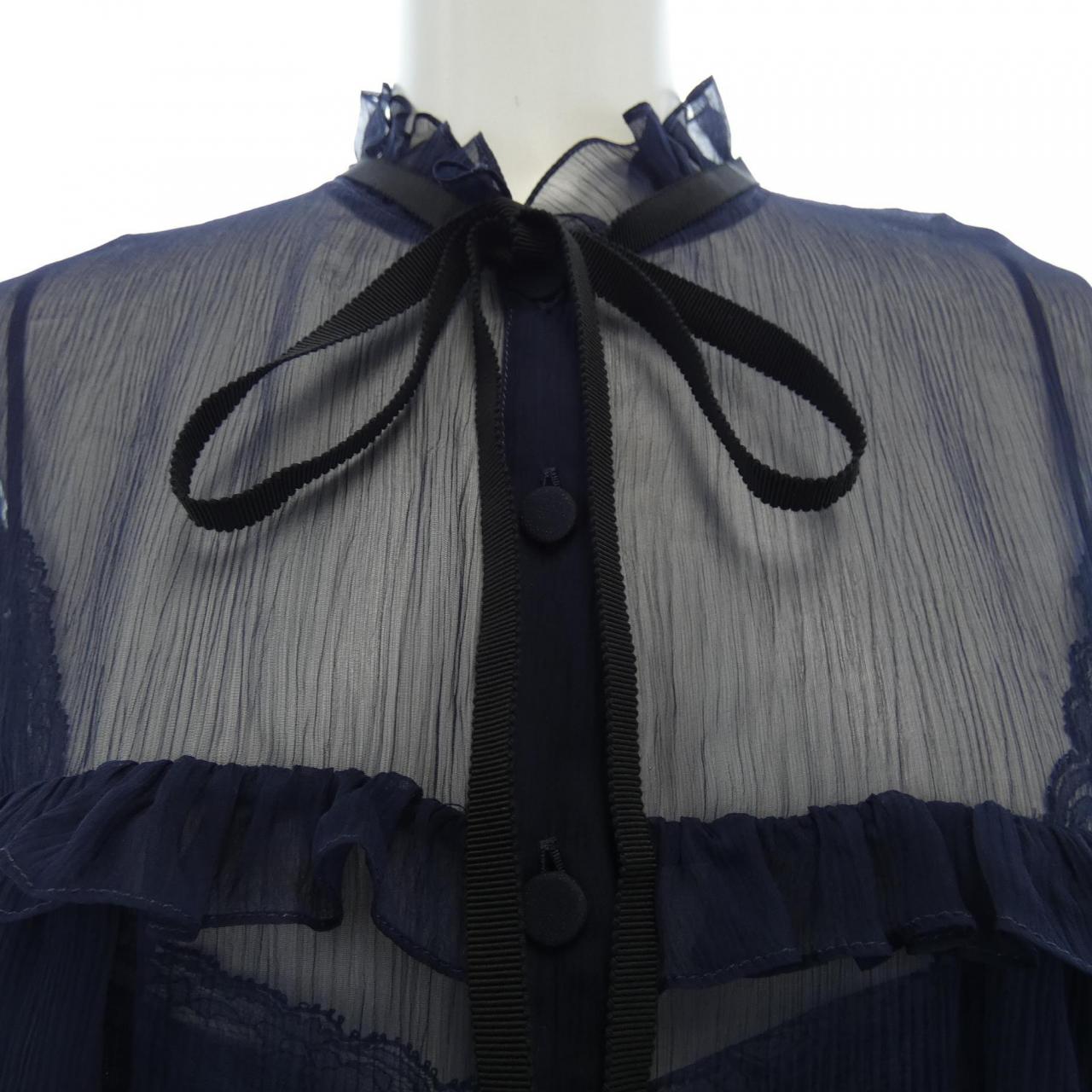 グッチ 657801 ZHS78 シルクシャツ