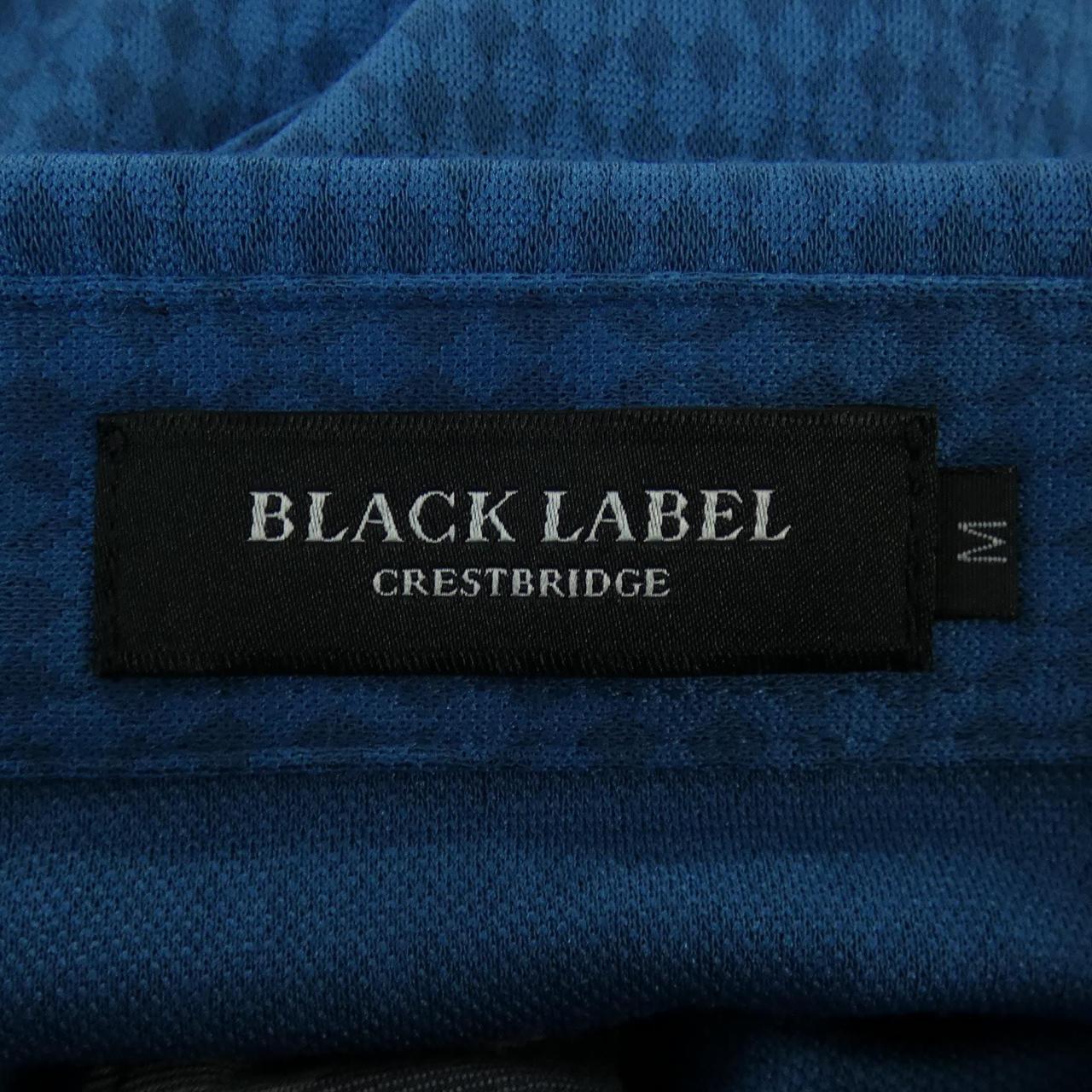 ブラックレーベルクレストブリッジ コットンポロシャツ